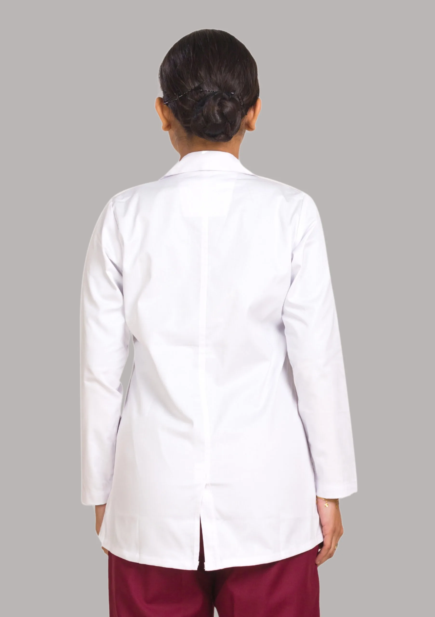 RightCare Lab Coat-Female-Full Sleeves-White - Image 2
