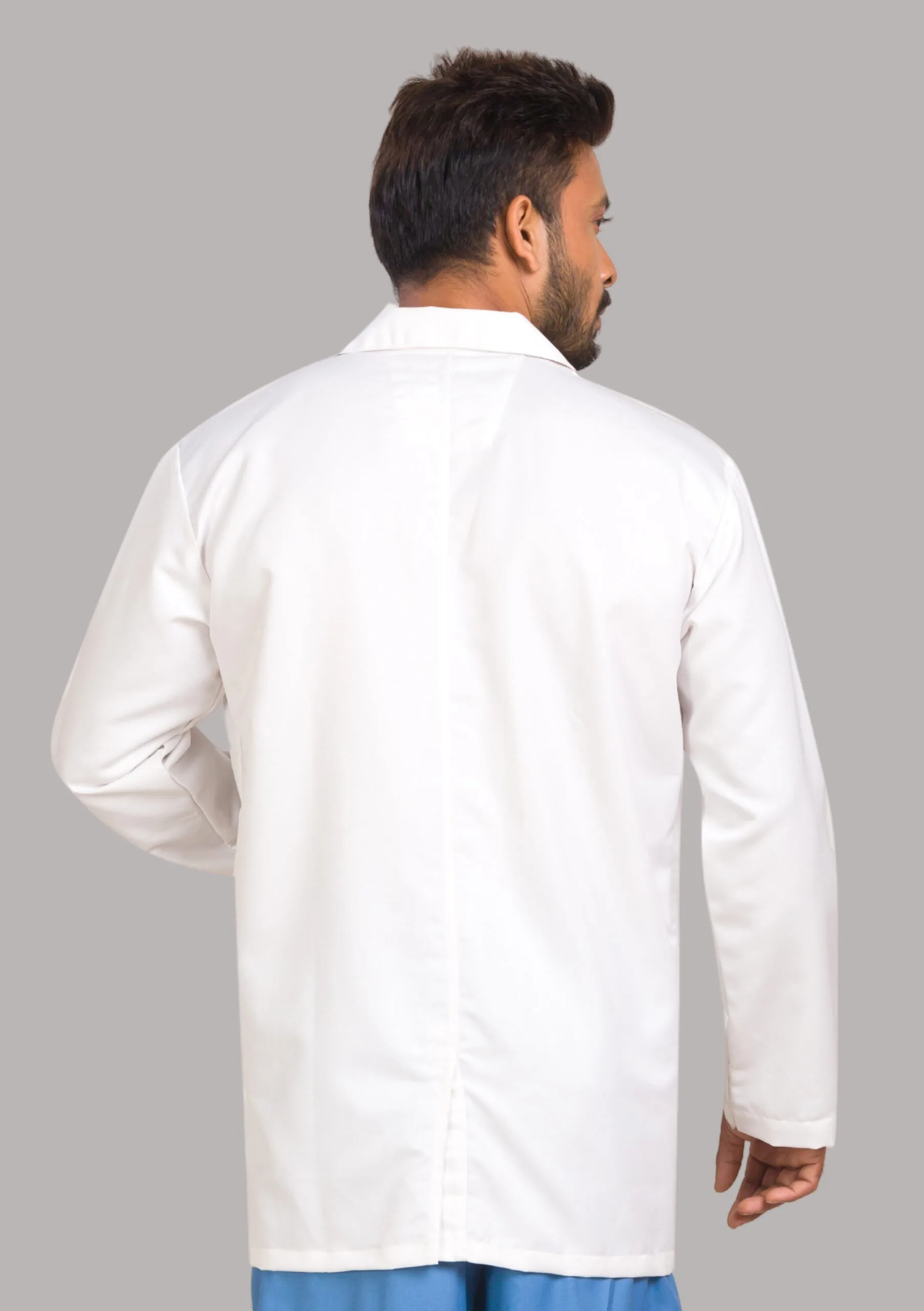 RightCare Lab Coat-Male-Full Sleeves-White - Image 4