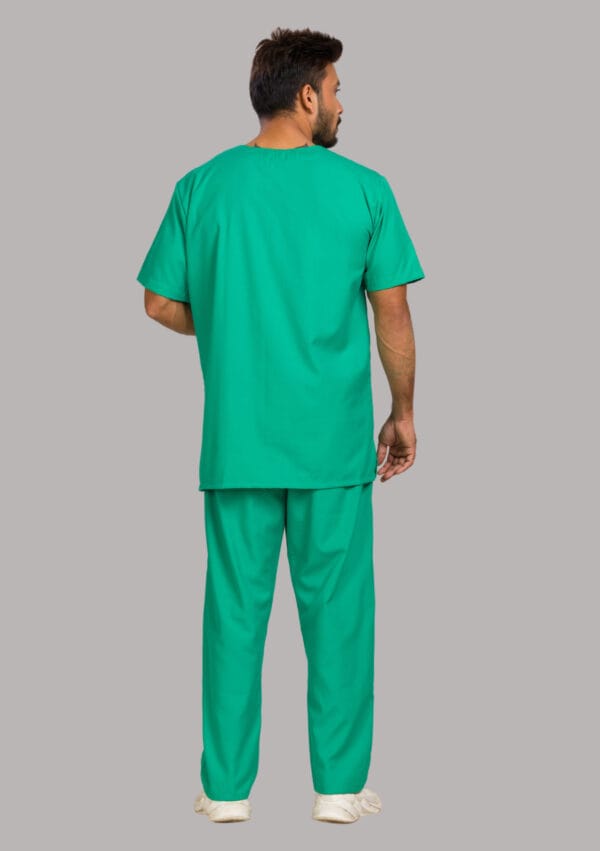 Unisex Scrub Dress-Parrot Green - Image 3