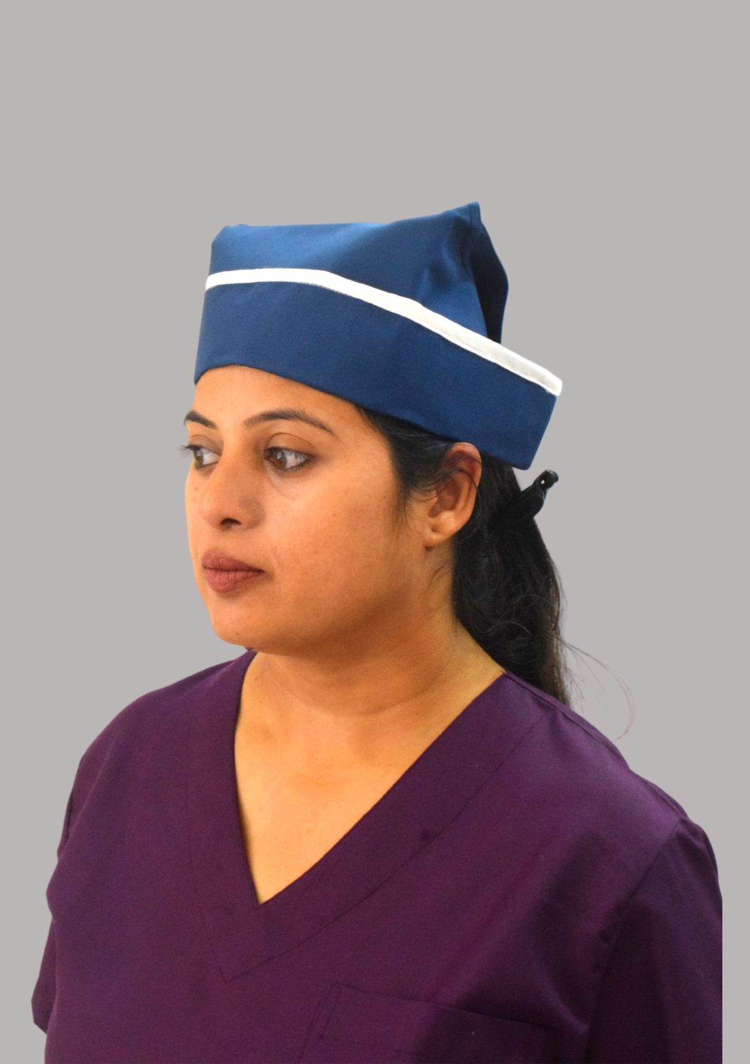 Nurse Cap Peacock Blue HP46 Hospriqs nurse-cap-peacock-blue-hp46-hospriqs