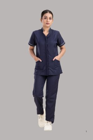 Fio Nurse Uniform-Navy Blue