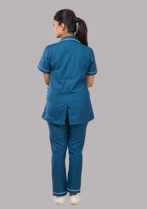 Nurse Uniform-Peacock Blue - Image 5