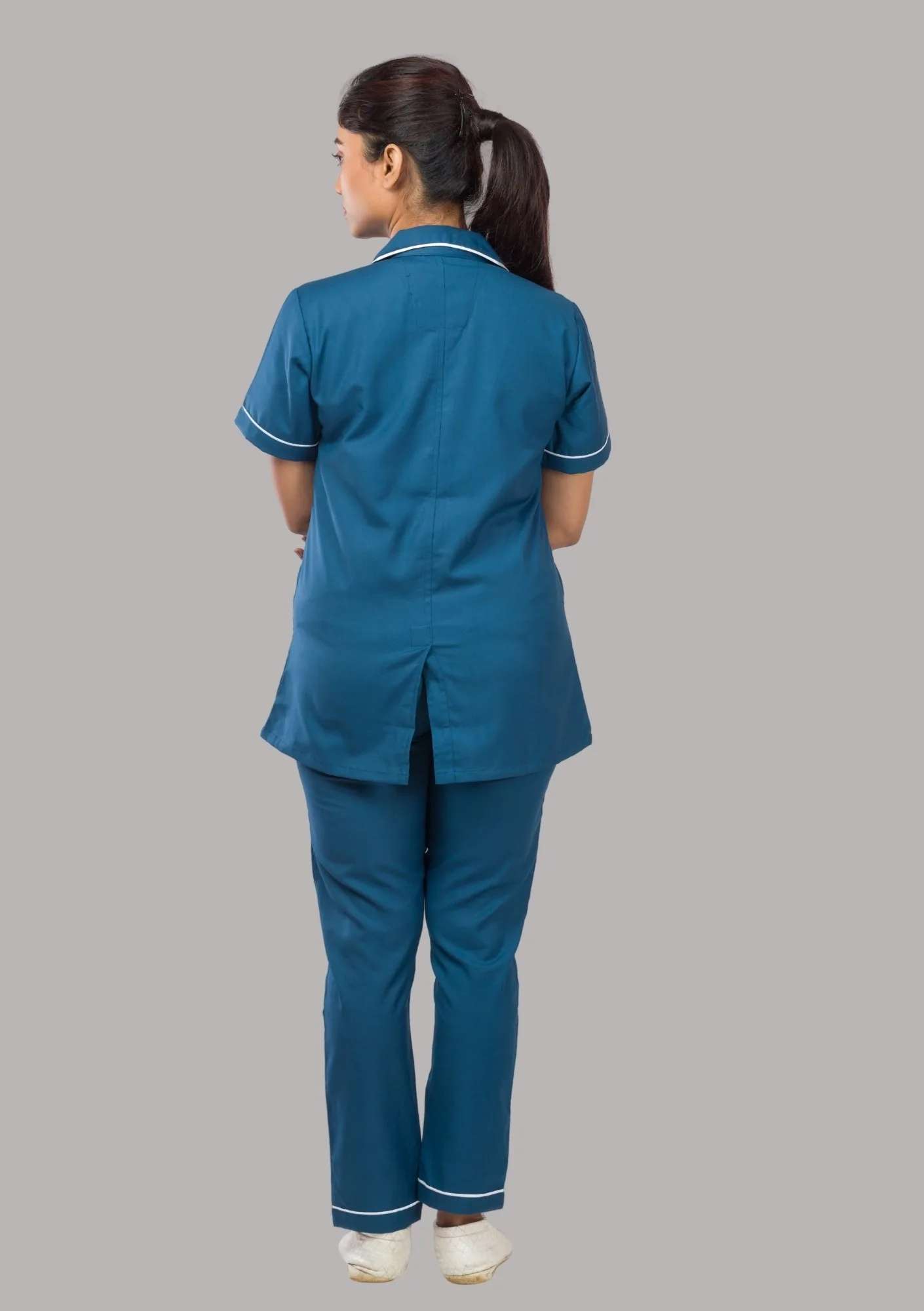 Nurse Uniform-Peacock Blue - Image 5