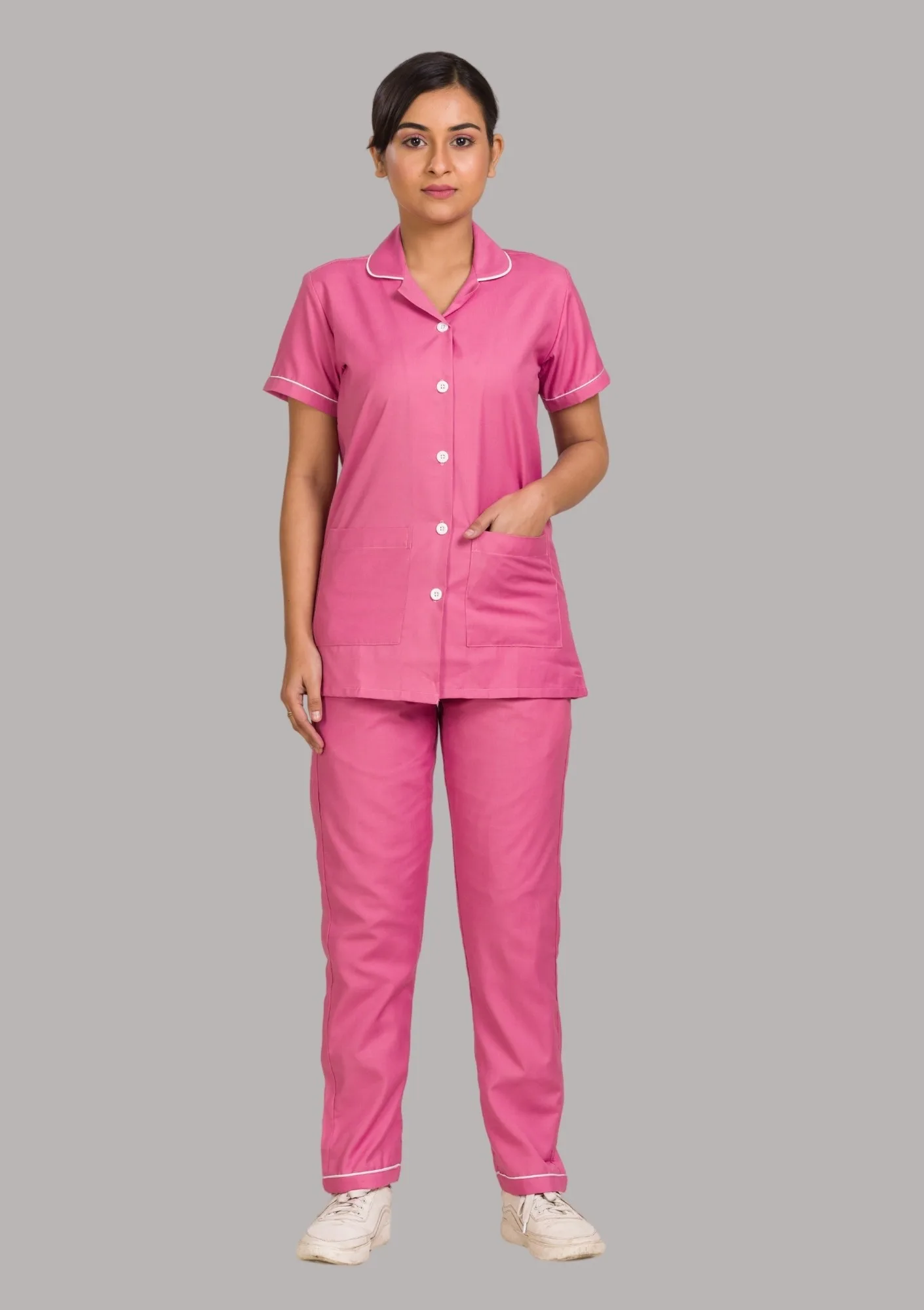 Nurse Uniform-Pink - Image 2