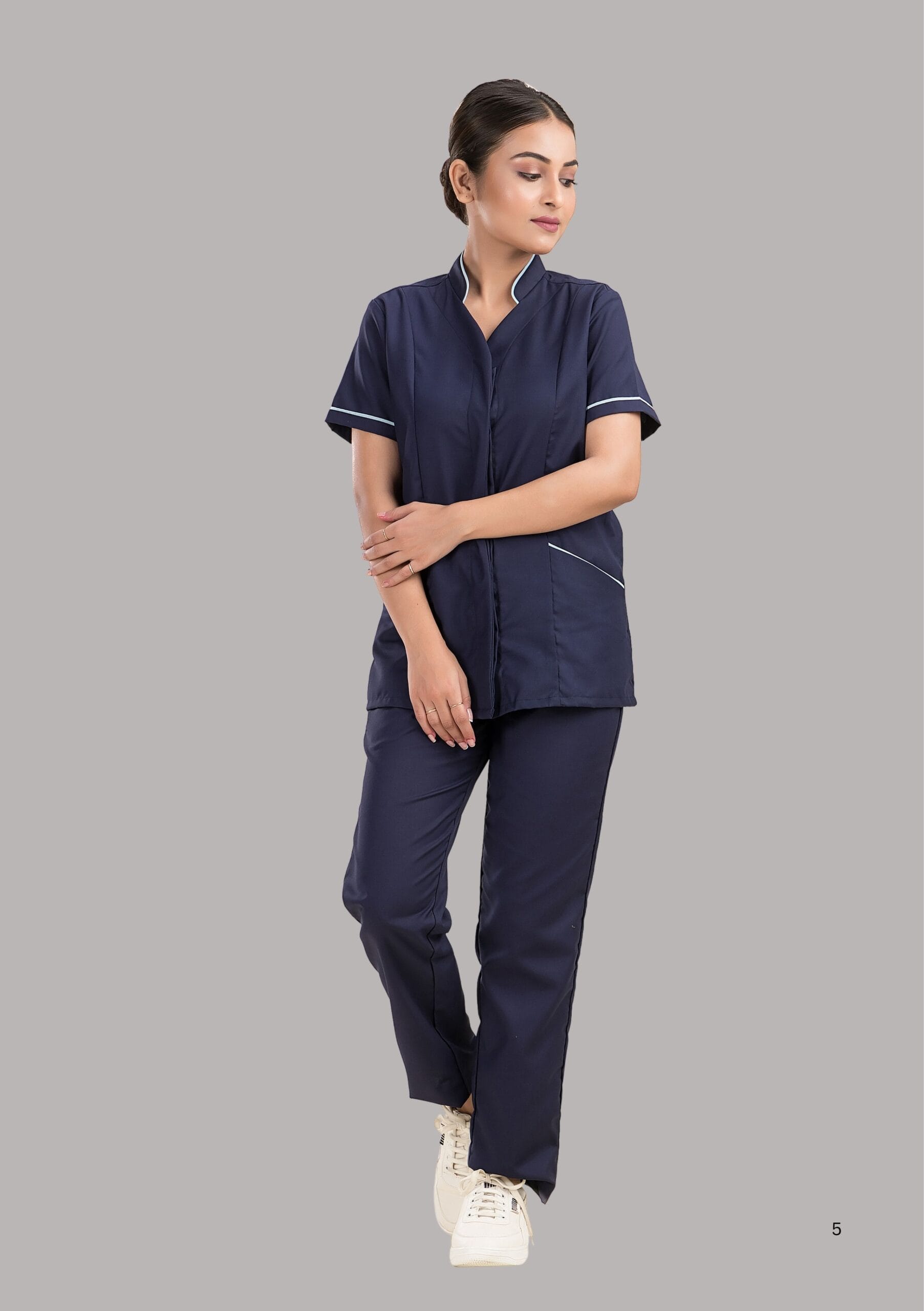 Fio Nurse Uniform-Navy Blue - Image 4