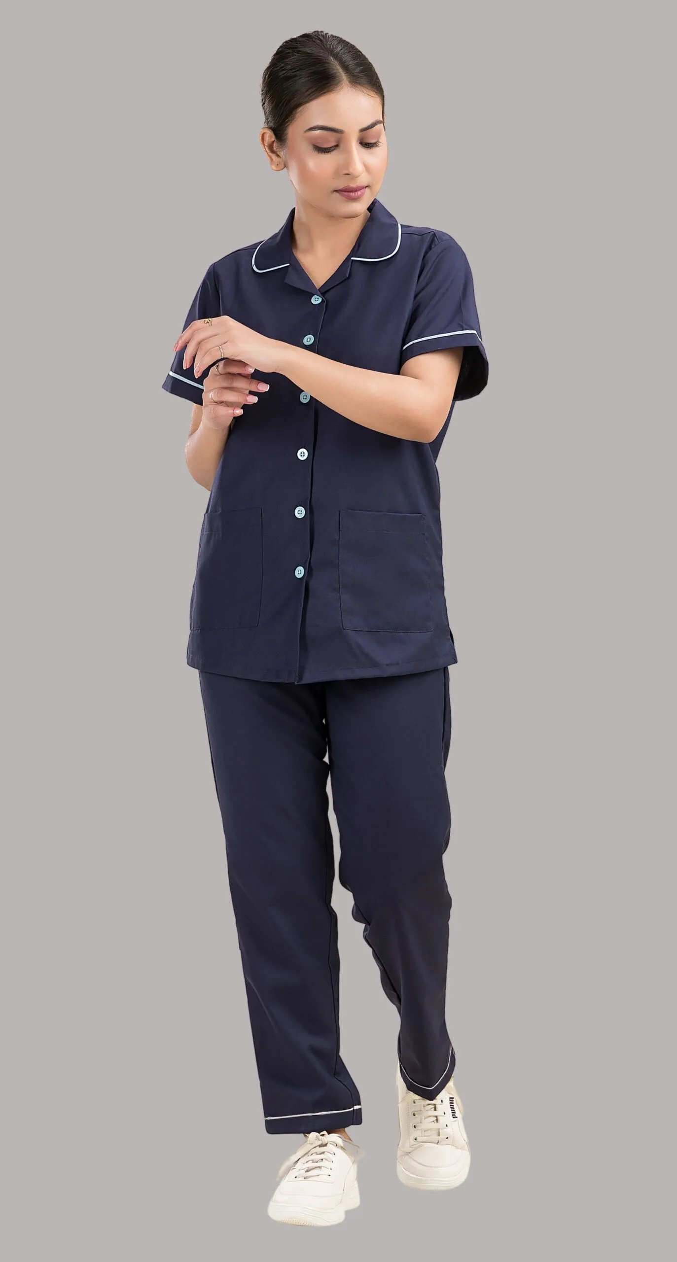 Nurse Uniform - Navy Blue - Image 2