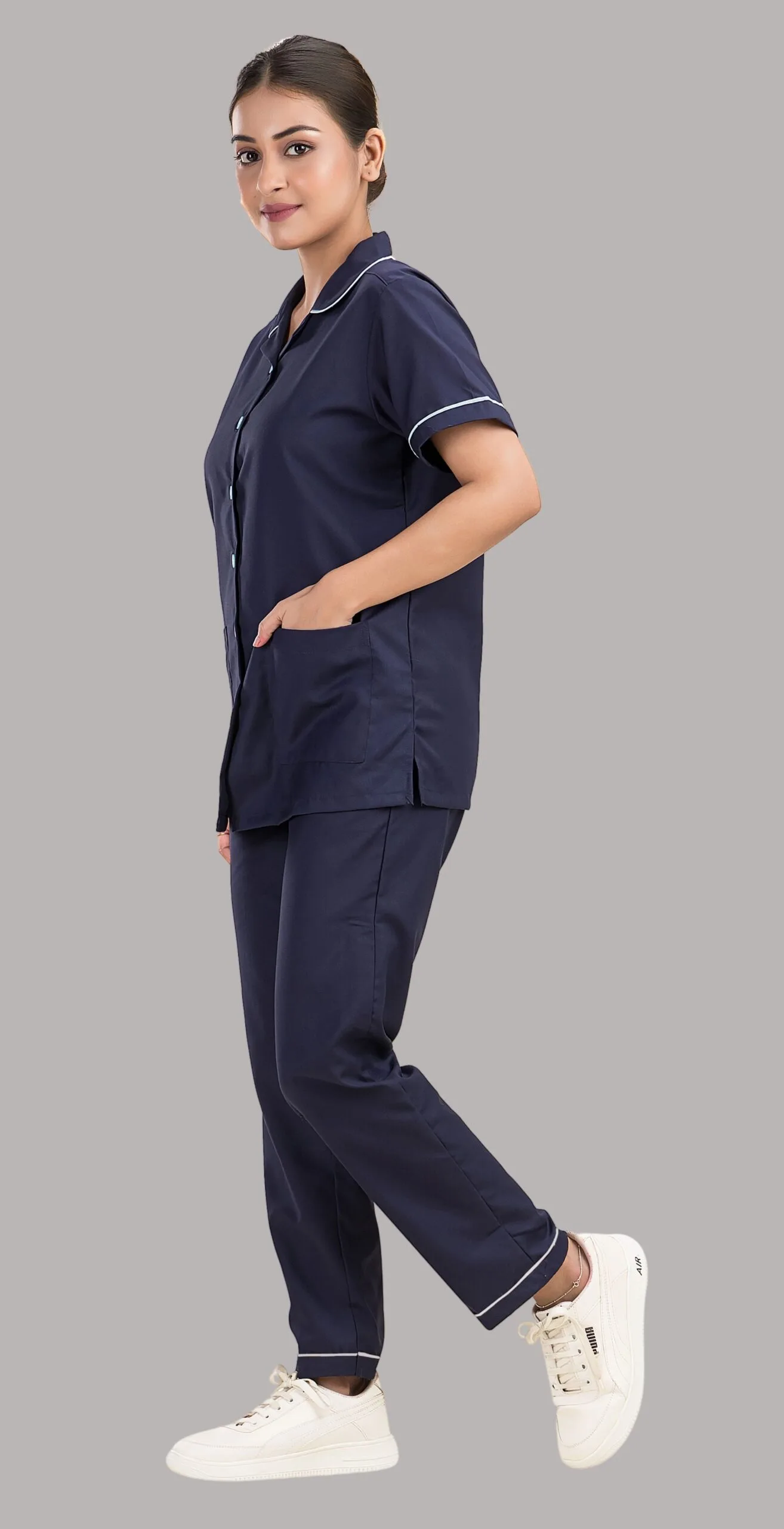 Nurse Uniform - Navy Blue - Image 4
