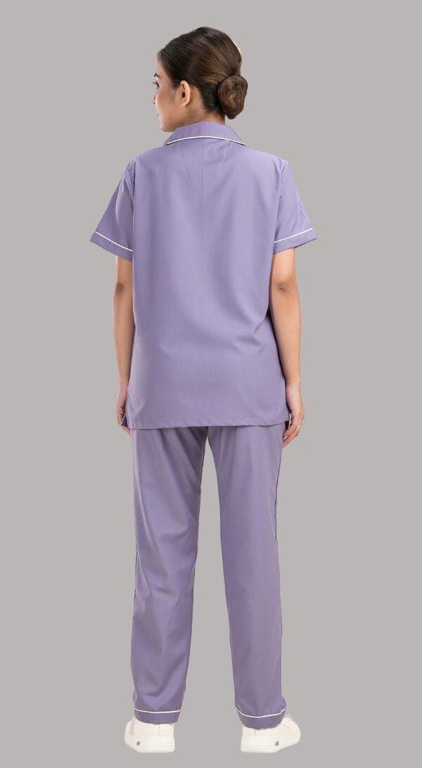 Nurse Uniform-Purple - Image 5